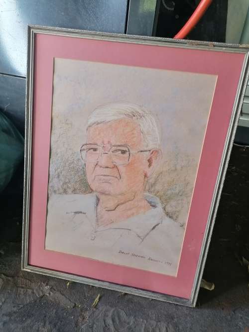 STUNNING SET OF PASTEL DRAWINGS BY WELL KNOWN ROELOF ROSSOUW