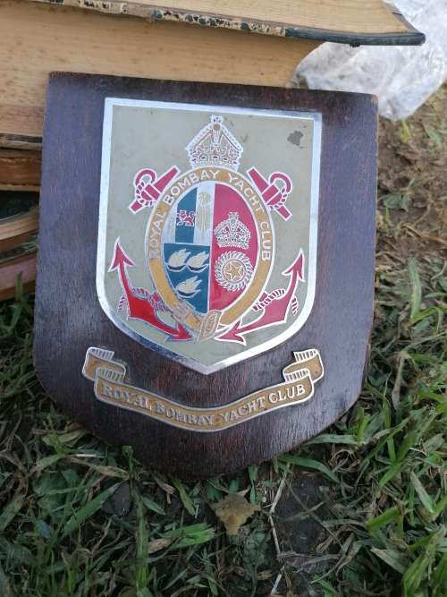 ROYSL BOMBAY YACHT CLUB PLAQUE