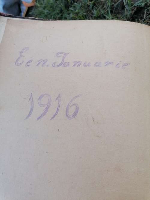 Antique 1916 Christian newpaper/book. Some tears