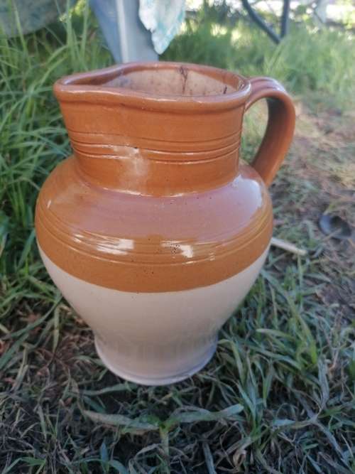 Antique pitcher