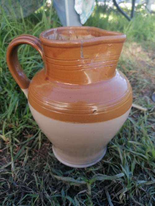 Antique pitcher