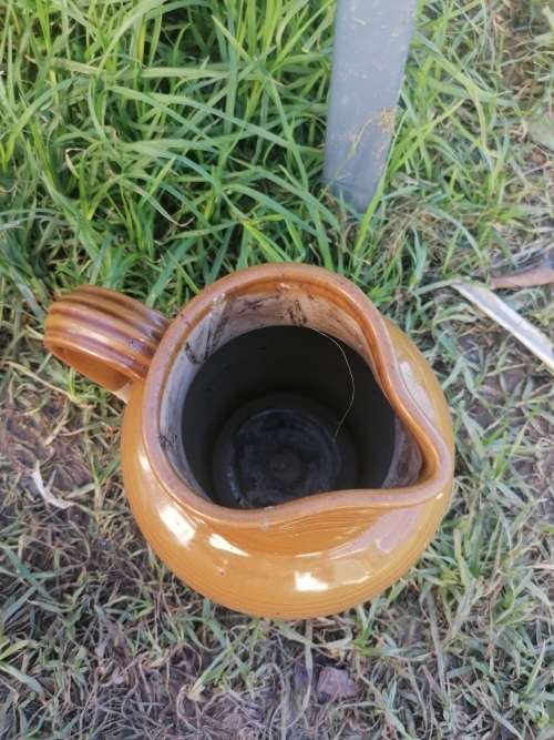 Antique pitcher