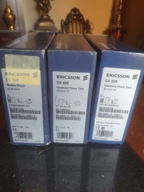 3 X Ericson Cell Phones