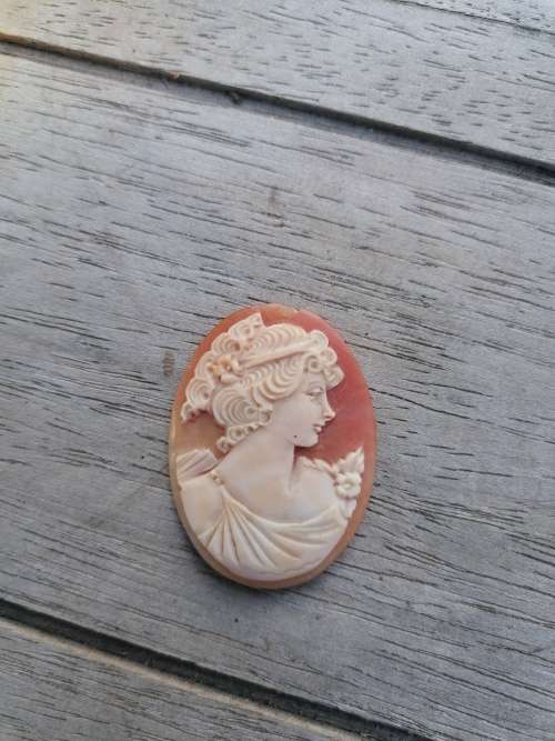 Vintage cameo carving