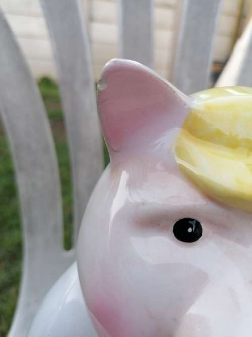 farmers kitchen christopher wren staffordshire tableware cookie holder. Chip on ear