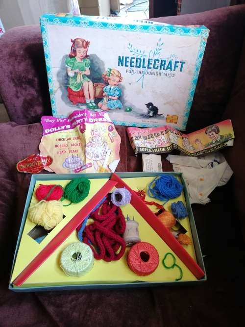 Vintage needlecraft for the junior miss no1 a Berwick toy