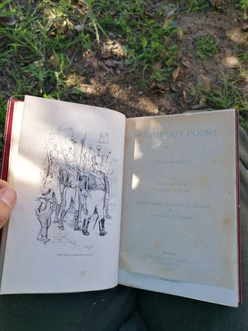 humorous poems by Thomas hood 1893