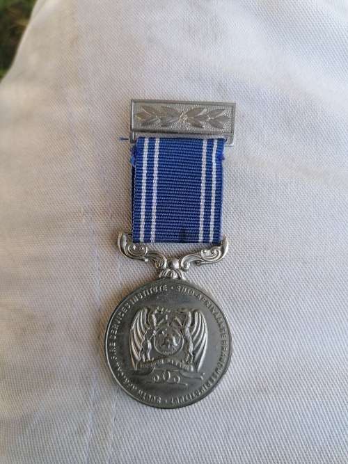 South african fire brigade long service medal 169