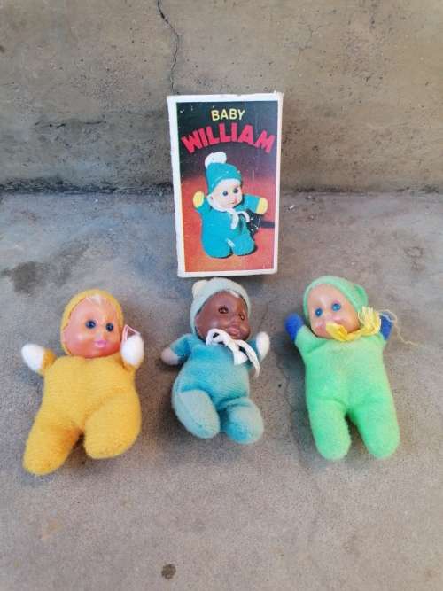 Vintage baby william match box dolls