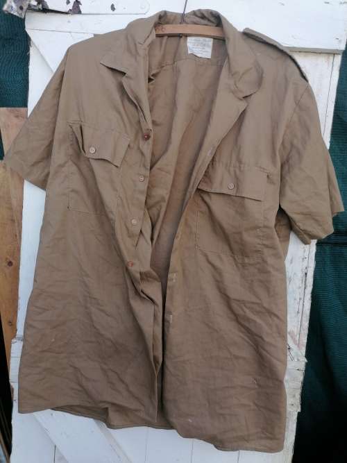 S. A. R browm shirt as per picture