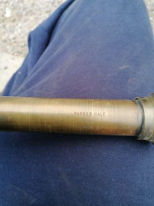 Parker Hale Signalling telescope made in England with tripod