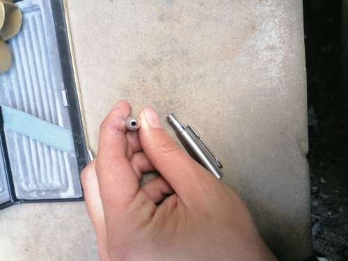 Parker pen needs ink. Other one no point