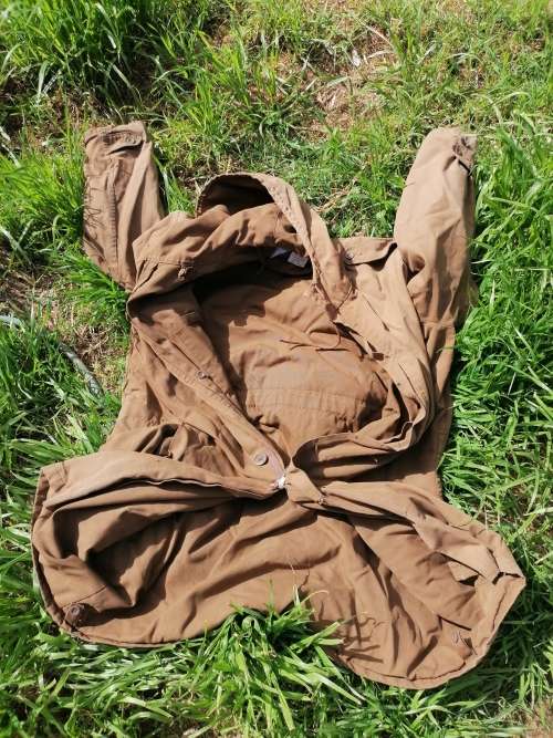 ANGOLA BORDER WAR SADF 1992 FULL BODY OFFICERS AAPJAS WITH HOODIE, WAR WORN.