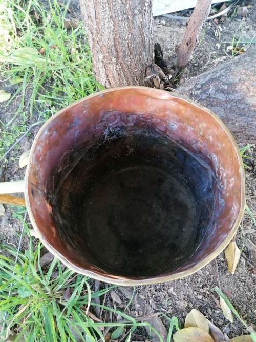 RARE FIND. Carl Deffner Esslingen Copper Planter Cache Pot Plantpot Art Nouveau