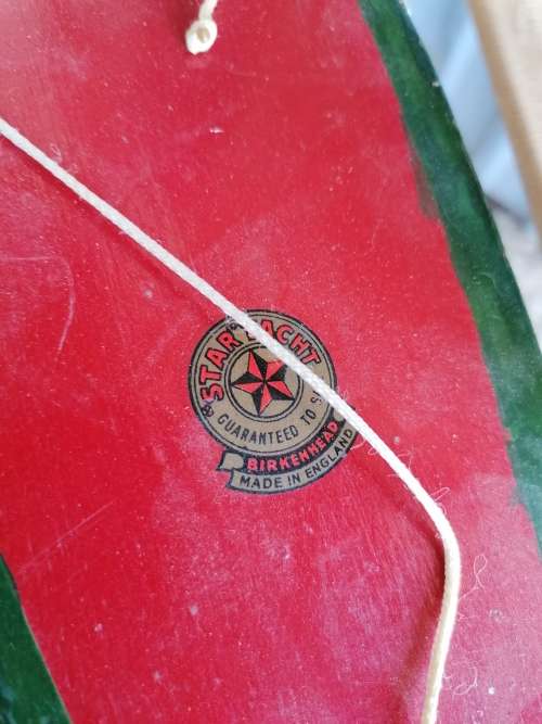 Vintage Northern Star Pond Yacht Birkenhead Sailing Boat