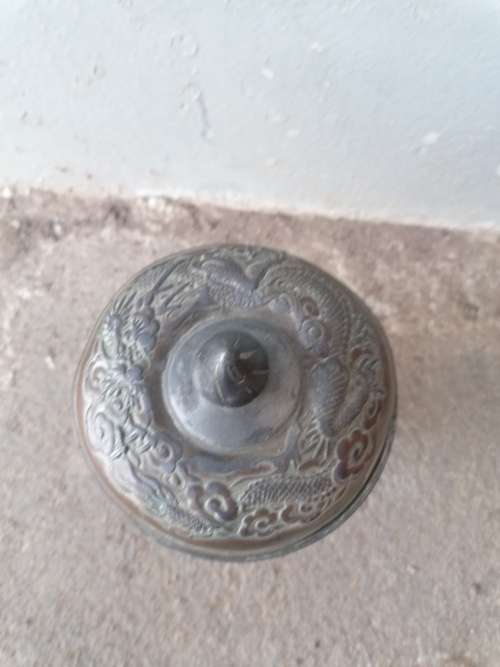 Vintage Asian pot-pourri/incense jar