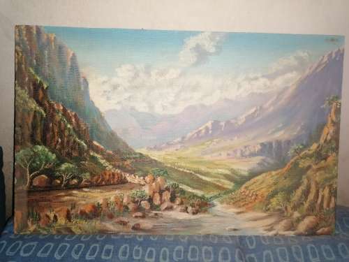 Lovely Geo Kruger painting