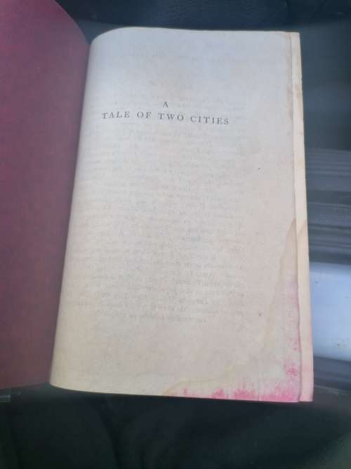 A TALE OF TWO CITIES /A CHRISTMAS CAROL BY CHARLES DICKENS