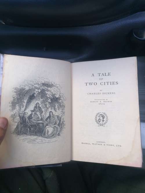 A TALE OF TWO CITIES /A CHRISTMAS CAROL BY CHARLES DICKENS