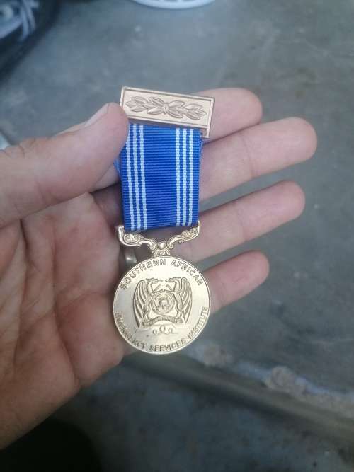 South african fire brigade long service medal 282