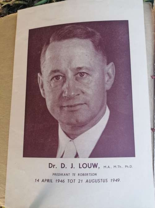 Orrel inwyding N. G kerk Robertson 20 Mei 1932
