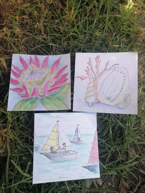 3 lovely drawings