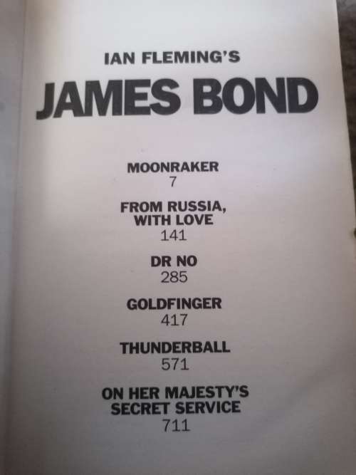 James Bond - Ian Fleming`s.