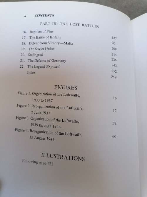 Luftwaffe. An analysis by former Luftwaffe generals. Faber. 1979