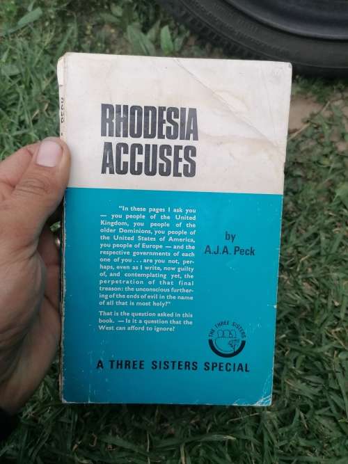RHODESIA ACCUSES BY A J A PECK