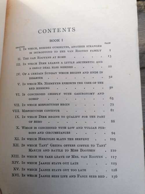 Dirk a south african by A. B Marchand 1913 spine lose