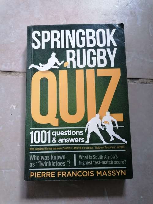 Springbok Rugby Quiz: 1001 questions and answers