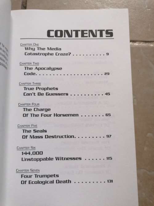 Apocalypse Code, Hal Lindsey