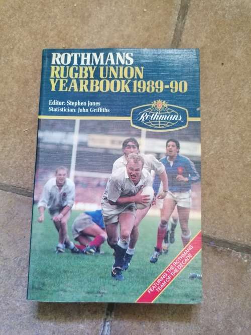 Rothmans Rugby Union Yearbook 1989-90