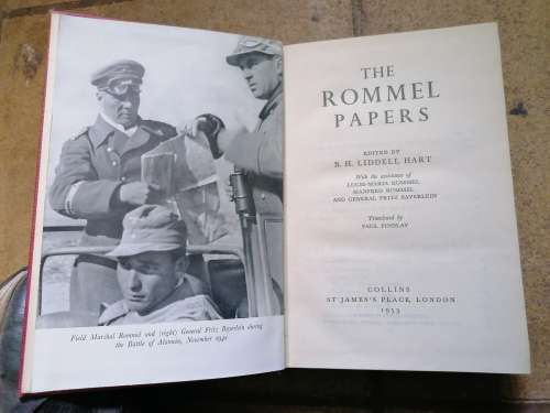 The Rommel Papers - ed. B.H. Liddell Hart 1953