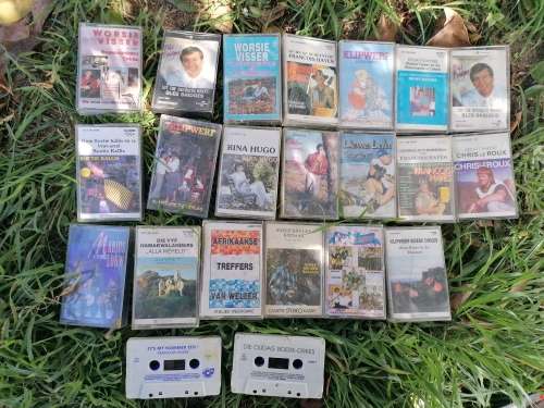 Skaars Afrikaanse Cassette Tapes