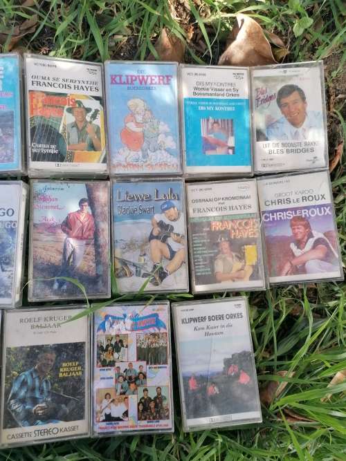 Skaars Afrikaanse Cassette Tapes