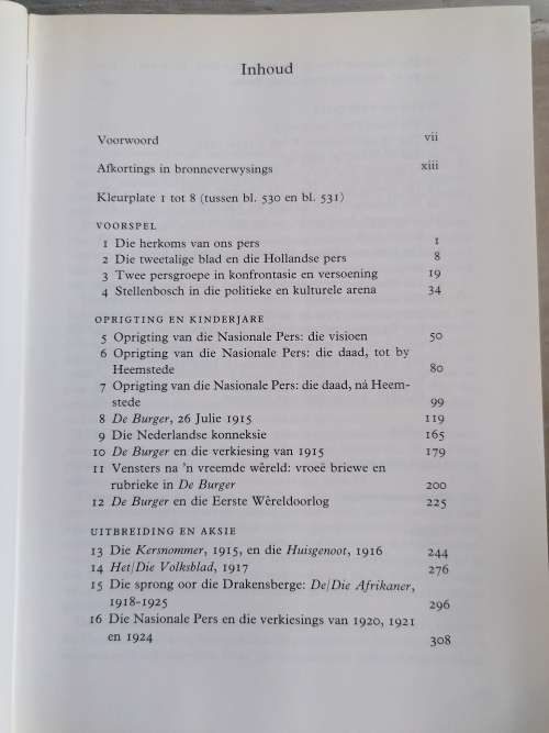 C F J Muller Sonop in die suide - Nasionale pers 1915 - 1948 (1990