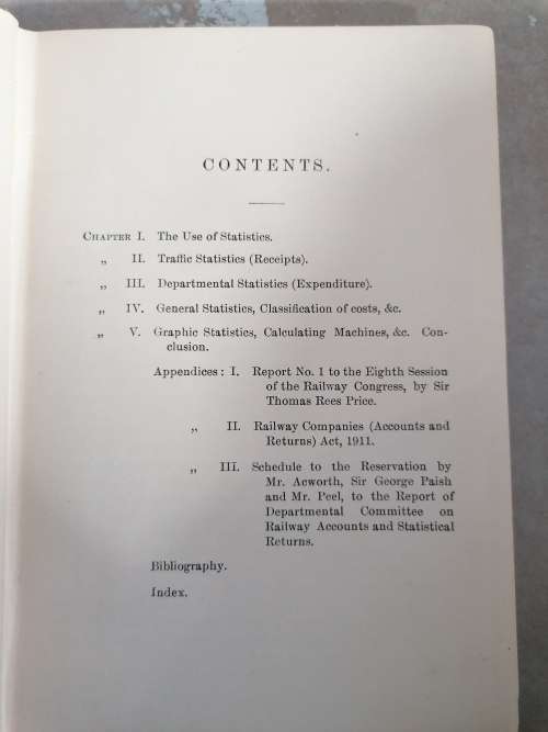 MANUAL OF RAILWAY STATISTICS BOAG GEORGE L 1912