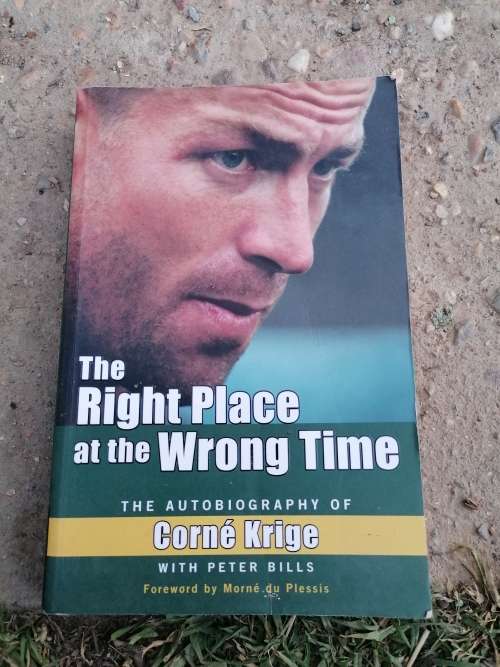 The right place at the wrong time corne krige