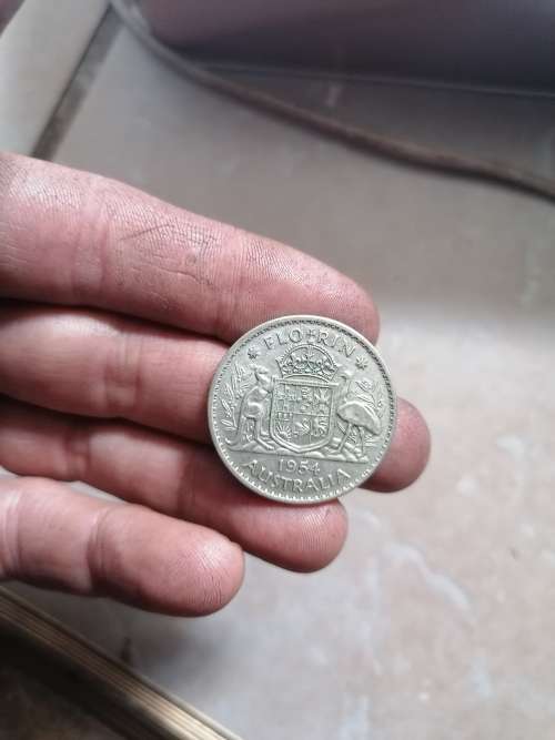 1954 Silver (.500)Australian florin