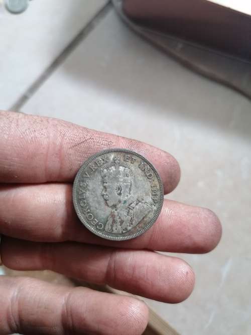 east africa 1 shilling 1924 silver 0.250