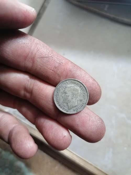Australia sixpence 1946 silver 0.500