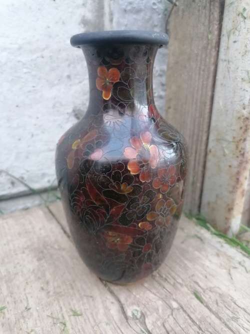 WOW AMAZING Chinese Enamel and Cloissane Vase