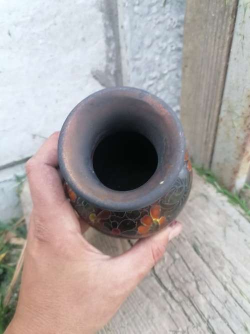 WOW AMAZING Chinese Enamel and Cloissane Vase