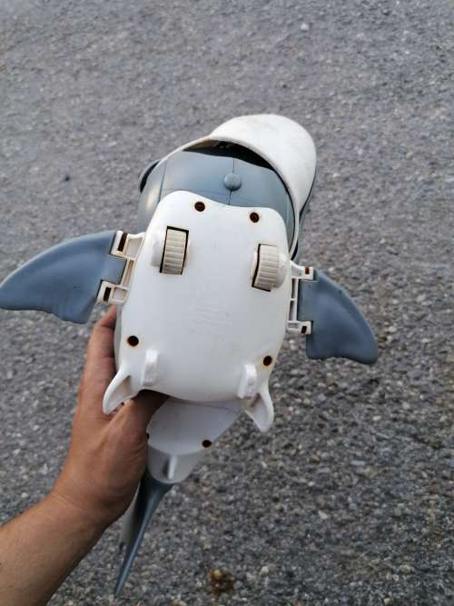 Imaginext Mega Bite Shark. Working condition. The screws have some rust