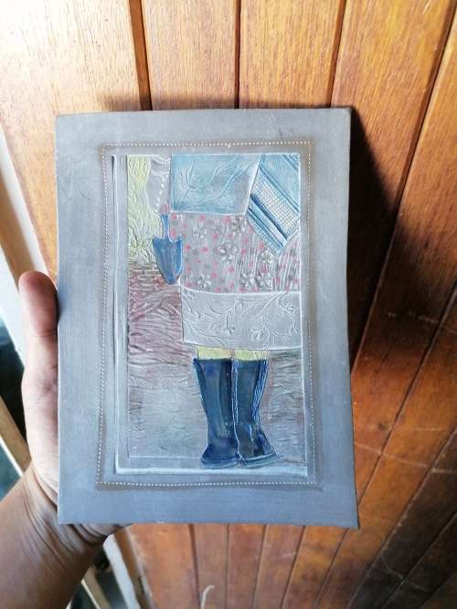 Lovely art piece by Janie Siebert