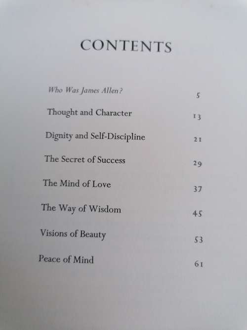 as a man thinketh by James allens greatest inspirational essays