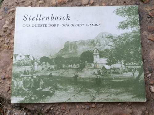 STELLENBOSCH ONS OUDSTE DORP OUR OLDEST VILLAGE
