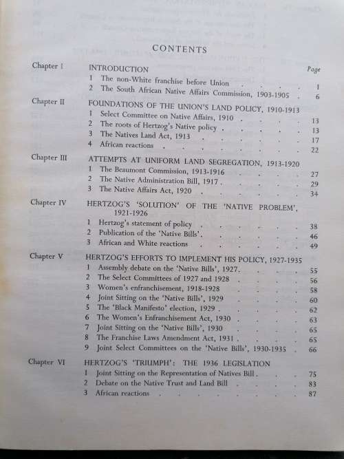 Shadow and Substance in South Africa Tatz, C.M. First edition