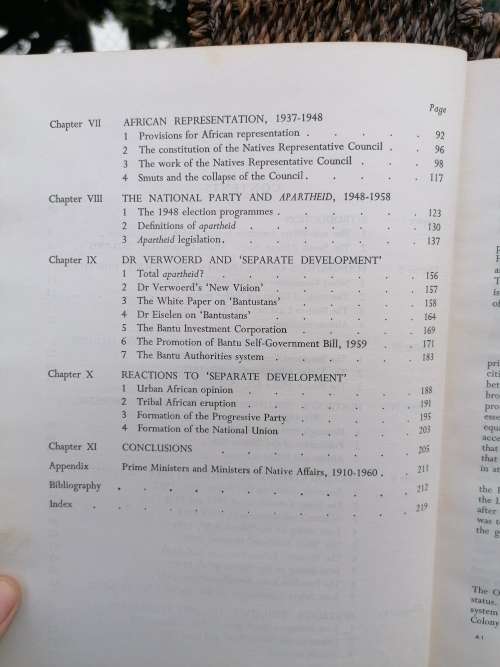Shadow and Substance in South Africa Tatz, C.M. First edition